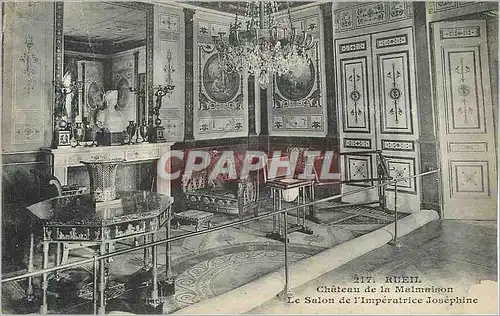 Cartes postales Chateau de Malmaison Rueil Le Salon de l'Imperatrice Josephine