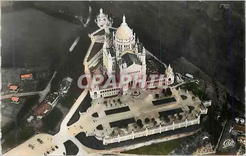 Cartes postales moderne Lisieux Vue aerienne sur la Basilique