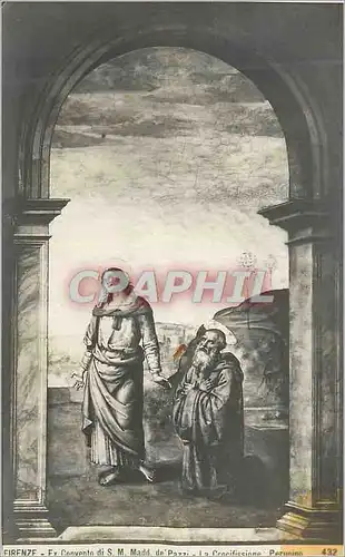 Cartes postales moderne Firenze Ex Convento di S M Madd de Pazzi La Crocifissione