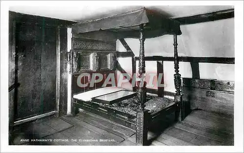 Cartes postales moderne Anne Hathaway's Cottage The Elizabethan Bedstead