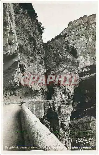 Cartes postales moderne Dauphine Route La Roche Fendue