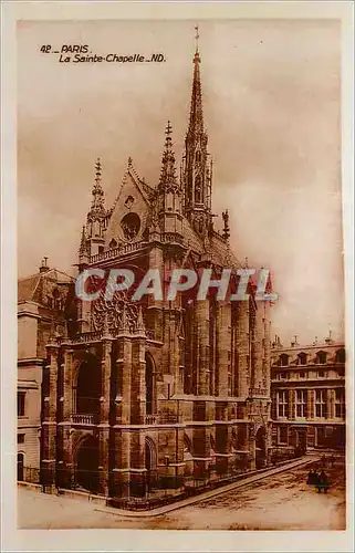 Cartes postales moderne Paris La Sainte Chapelle