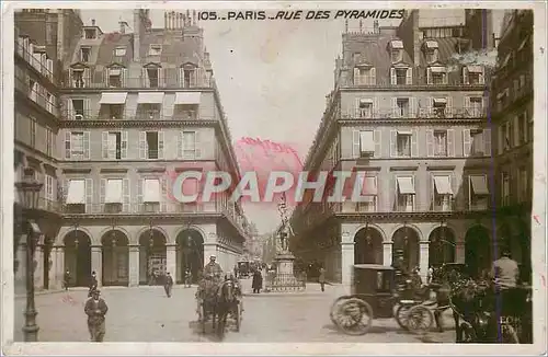 Cartes postales Paris Rue des Pyramides
