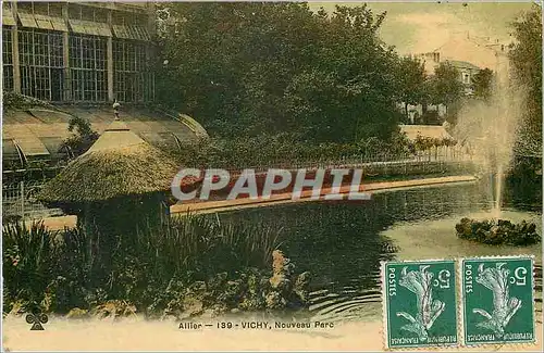 Cartes postales Vichy Allier Nouveau Parc