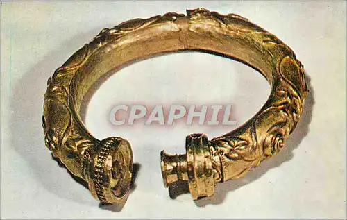 Cartes postales moderne Broigter Torc A Highly Decorated Hollow Necklet of Gold Dating from the Ist Century Found of Bro