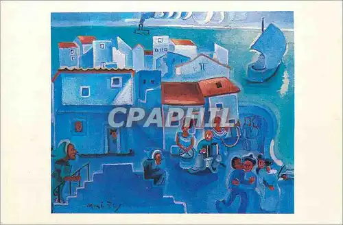 Cartes postales moderne Col Museu Nacional de Arte Contemporanes Lisboa Obras de Arte Vendas em Leiloes Eloi (Mario) (19