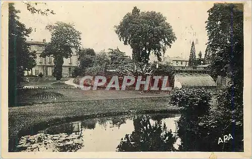 Cartes postales moderne L'Ariege Illustree Pamiers Le Parc de l'Hotel de Ville