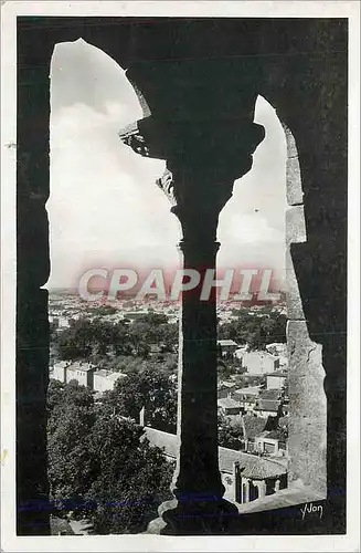 Cartes postales moderne Carcassonne La Douce France La Cite Perspective de la Ville Basse