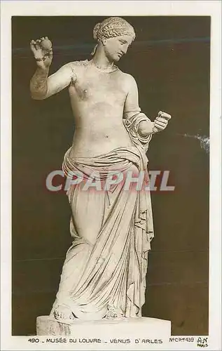 Cartes postales moderne Musee du Louvre Venus d'Arles