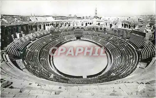 Moderne Karte Nimes Les Arenes (Interieur)