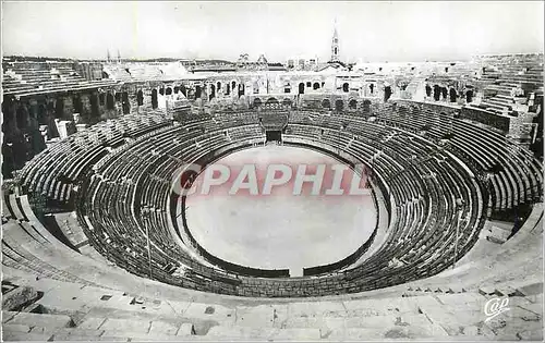 Cartes postales moderne Nimes Les Arenes (Interieur)