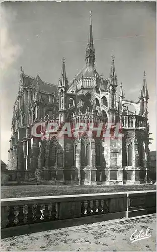 Moderne Karte La Cathedrale de Reims (XIIIe Siecle) L'Abside et le Croisillon Sud du Transept
