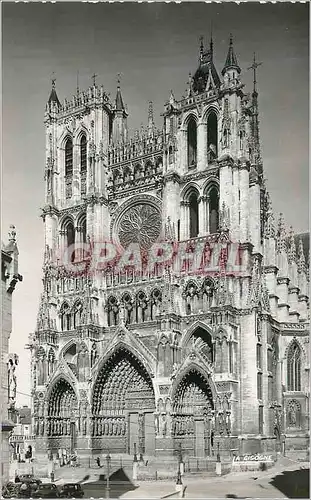 Moderne Karte Amiens (Somme) La Cathedrale Vue d'Ensemble