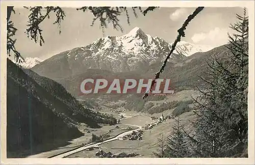 Moderne Karte Otztal Tirol Alpener Lufckurort 1377 m mit Noderkogl