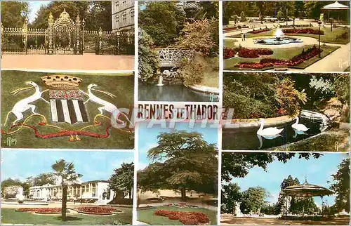 Cartes postales moderne Rennes Le Jardin du Thabor