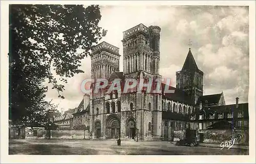 Moderne Karte Caen (Calvados) Eglise de la Trinite ou de l'Abbaye aux Dames fondee en 1062 par la Reine Mathil