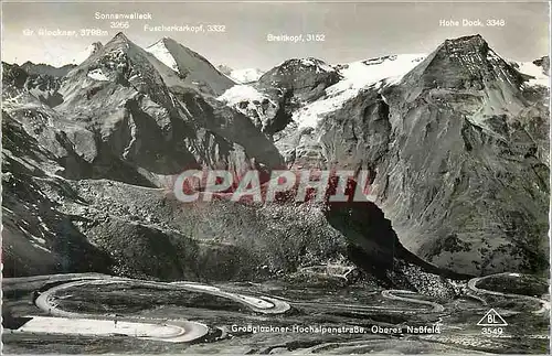 Cartes postales moderne Grobglockner Horchalpenstrabe Oberes Nabfeld