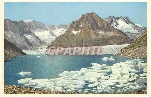 Cartes postales moderne Marjelensee am Gr Aletschgletscher