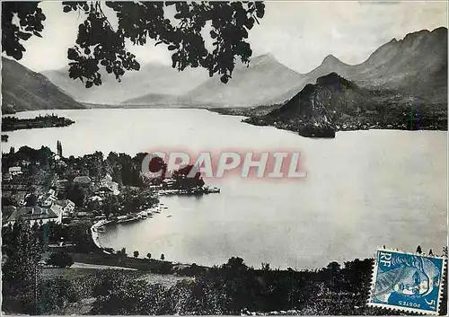 Cartes postales moderne Lac d'Annecy Talloires et le Bout du Lac