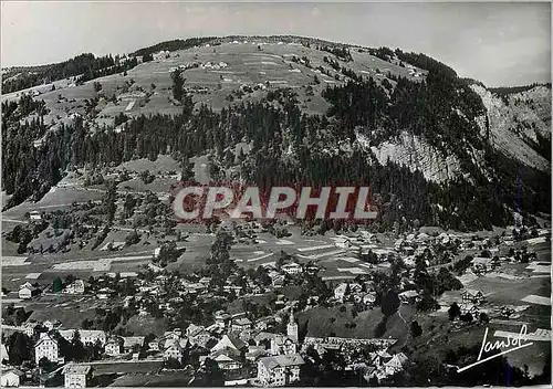 Moderne Karte Morzine (Haute Savoie) Alt 1000 m Vue Generale Super Morzine (1838 m) et Vallee des Ardoisieres