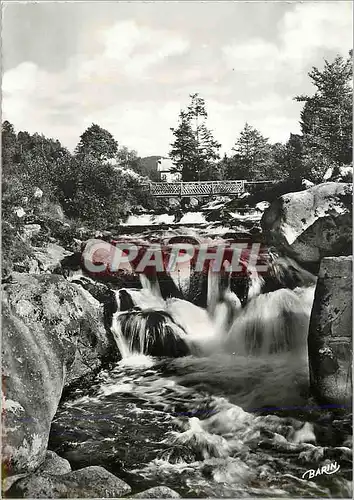 Cartes postales moderne Gerardmer Station Climatique (Alt 666 m) Le Pont d'Amour et le Saut des Cuves