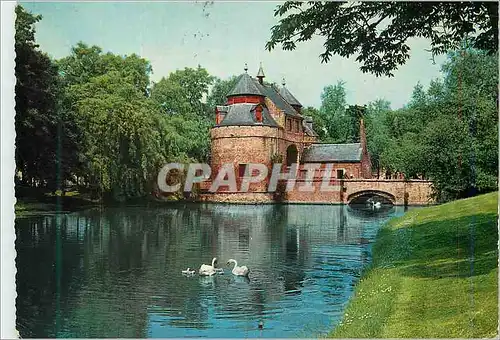 Moderne Karte Bruges Porte d'Ostende