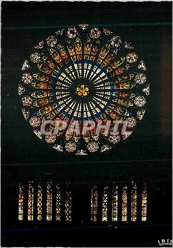 Cartes postales moderne Strasbourg (Bas Rhin) La Rosace de la Cathedrale