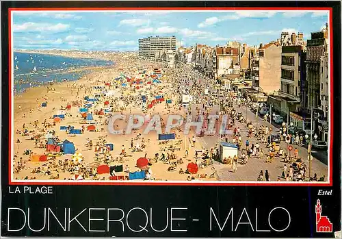 Cartes postales moderne Dunkerque Malo La Plage