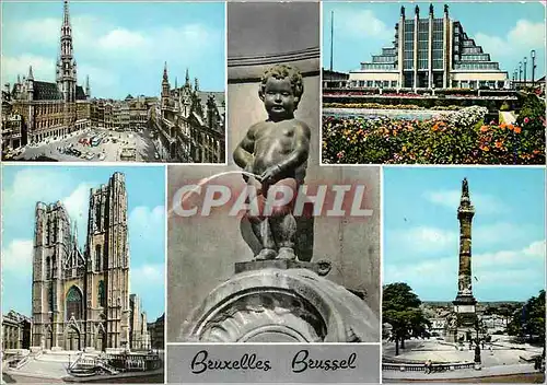 Cartes postales moderne Bruxelles Manneken Pis