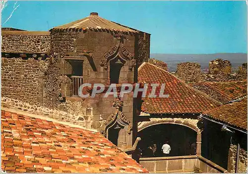 Cartes postales moderne Chateau de Tournoel (Puy de Dome) Tourelle Rennaissance (XVIe S) et Loggia