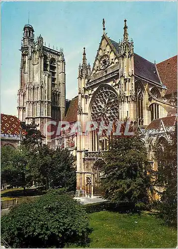 Moderne Karte Sens (Yonne) La Cathedrale Saint Etienne XIIe Siecle