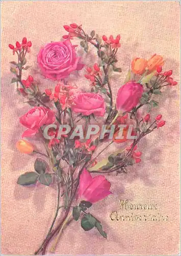 Cartes postales moderne Heureux Anniversaire