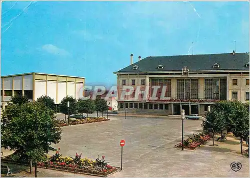 Moderne Karte Argentan (Orne) La Place de l'Hotel de Ville