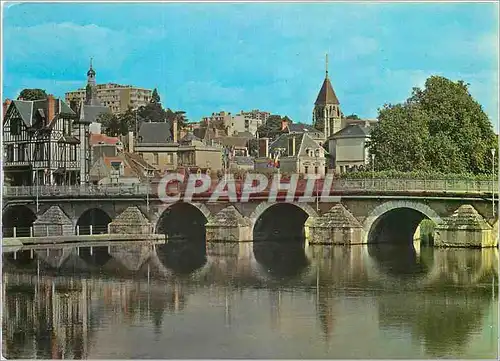 Cartes postales moderne Vierzon (Cher) Le Pont sur l'yevre