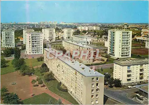 Moderne Karte Poitiers (Vienne) Centre Commercial du Clos Gauthier Le Clos Gauthier et les Sables