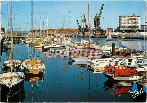 Cartes postales moderne Calais (Pas de Calais) La Cote d'Opale Le Bassin des Yachts Bateaux