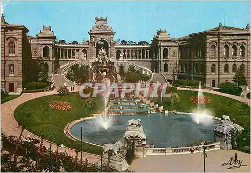 Cartes postales moderne Marseille Le Palais Longchamp