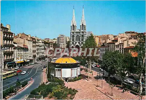 Moderne Karte Marseille Eglise St Vincent de Paul