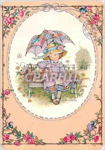 Cartes postales moderne Enfant Chat