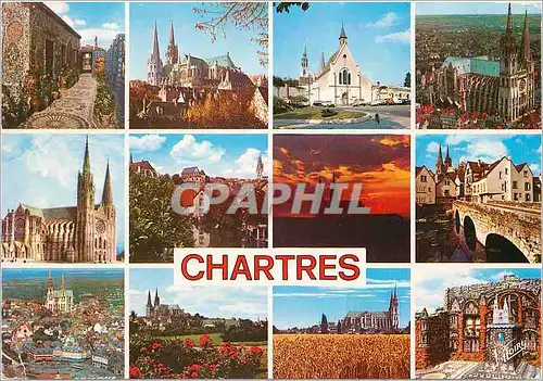 Cartes postales moderne Chartres (Eure et Loir) Les Merveilles de Chartres La Maiso dite de Picassiette La Cathe