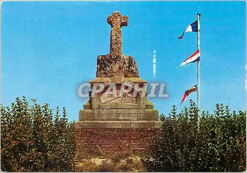 Cartes postales moderne Crecy en Ponthieu (Somme) Croix Elevee a la Memoire de Jean de Luxembourg