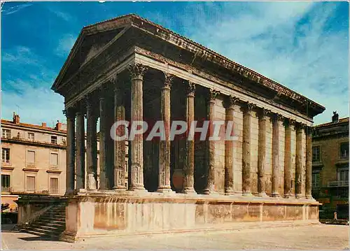 Cartes postales moderne Nimes La Rome Francaise La Maison Carree (An 12 avant JC)
