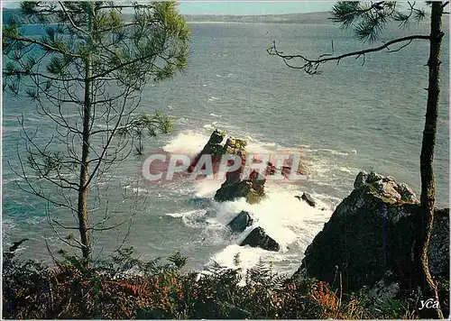 Moderne Karte Au Cap de la Chevre (Beg ar c'Haor) La Bretagne Pittoresque Morgat