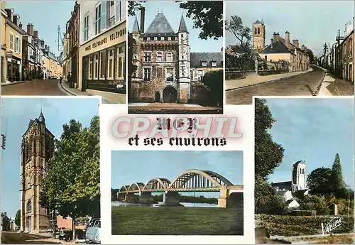 Cartes postales moderne Mer (Loir et Cher) Le Val de Loire La Poste et la Rue J G Duterms