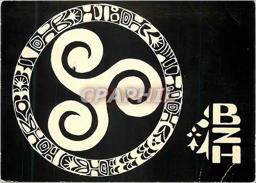 Cartes postales moderne Le Triskel Symbole des Pays Celtiques Irlande Ecosse Pays Galles