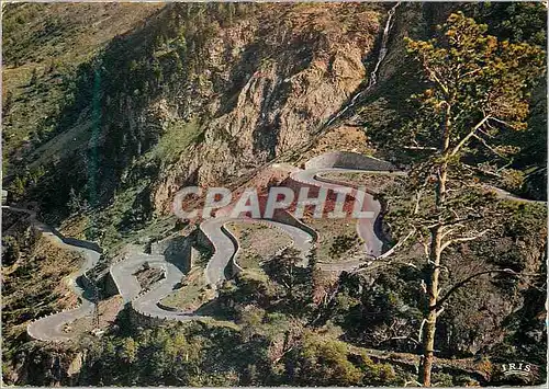 Cartes postales moderne Les Pyrenees La Route du Lac d'Oredon