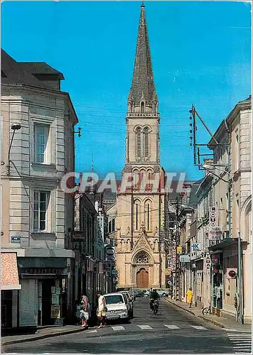 Moderne Karte Chateau Gontier (Mayenne) L'Eglise Saint Remy