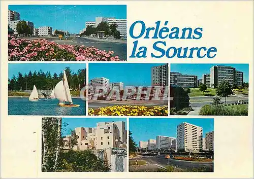 Moderne Karte Orleans La Source (Loiret) Avenue de la Boliere