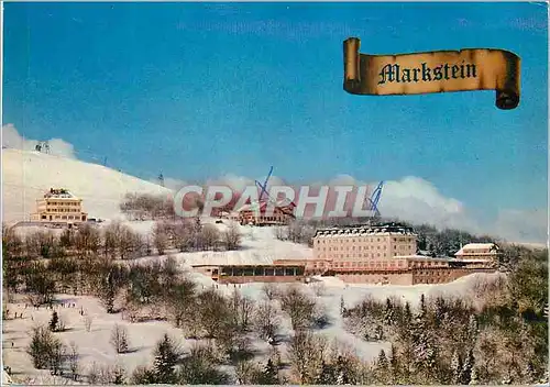 Cartes postales moderne Le Markstein (Haut Rhin) en Hiver Alt 1264 m sur la Route des Cretes