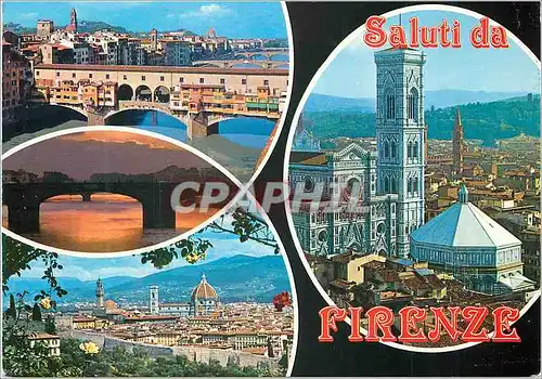 Cartes postales moderne Saluti da Firenze